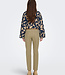 JDY Broek CHICAGO BELTED CHINO JDY TRAVERTINE