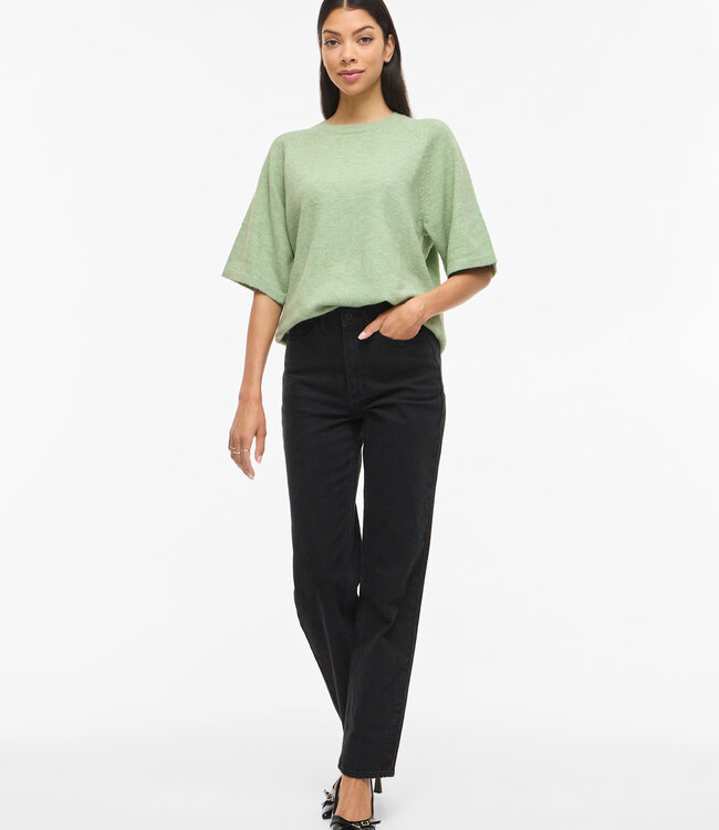 VILA Pull LIGA O-NECK VILA SMOKE GREEN