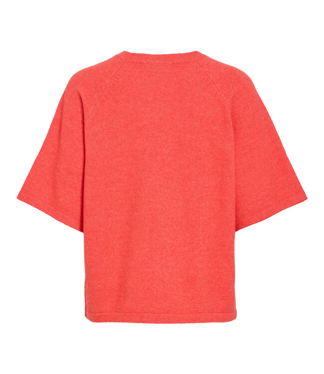 VILA Pull LIGA O-NECK VILA HIBISCUS