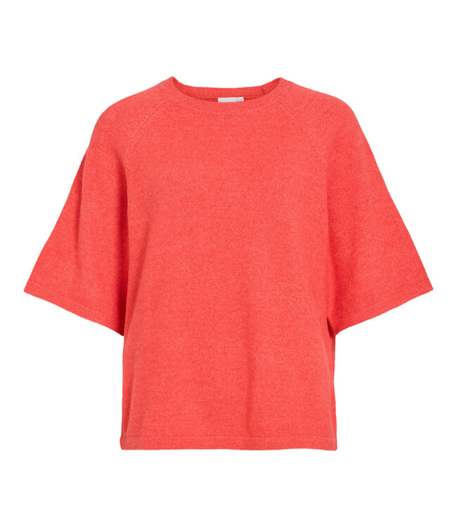 VILA Pull LIGA O-NECK VILA HIBISCUS