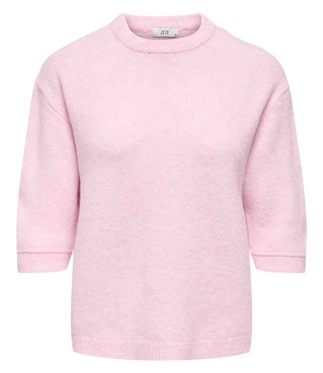 JDY Pull SONJA 3/4 O-NECK JDY PINK LADY