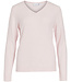 VILA Pull RIL V-NECK  VILA CHERRY BLOSSOM