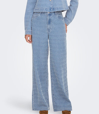 JDY Broek JEANS NICO STRUCTURE JDY LIGHT BLUE