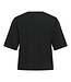 VILA T-Shirt MALU O-NECK VILA  BLACK BEAUTY