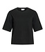 VILA T-Shirt MALU O-NECK VILA  BLACK BEAUTY