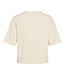 VILA T-Shirt MALU O-NECK VILA  SANDSHELL