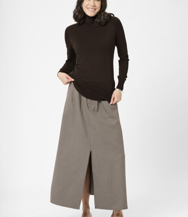 KAFFE Pull ASTRID ROLL NECK KAFFE BLACK COFFEE 191111