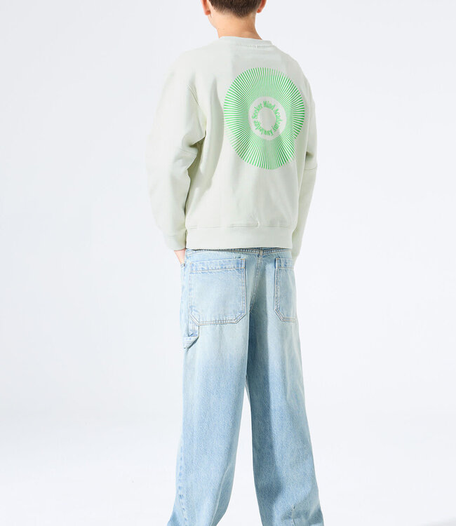 GARCIA Pull SWEATER GARCIA BOYS MILKY GREEN