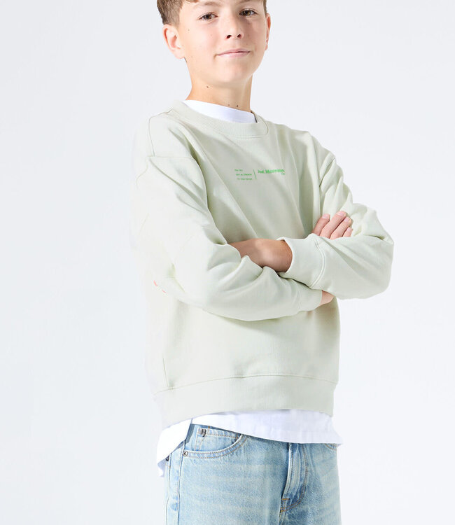 GARCIA Pull SWEATER GARCIA BOYS MILKY GREEN