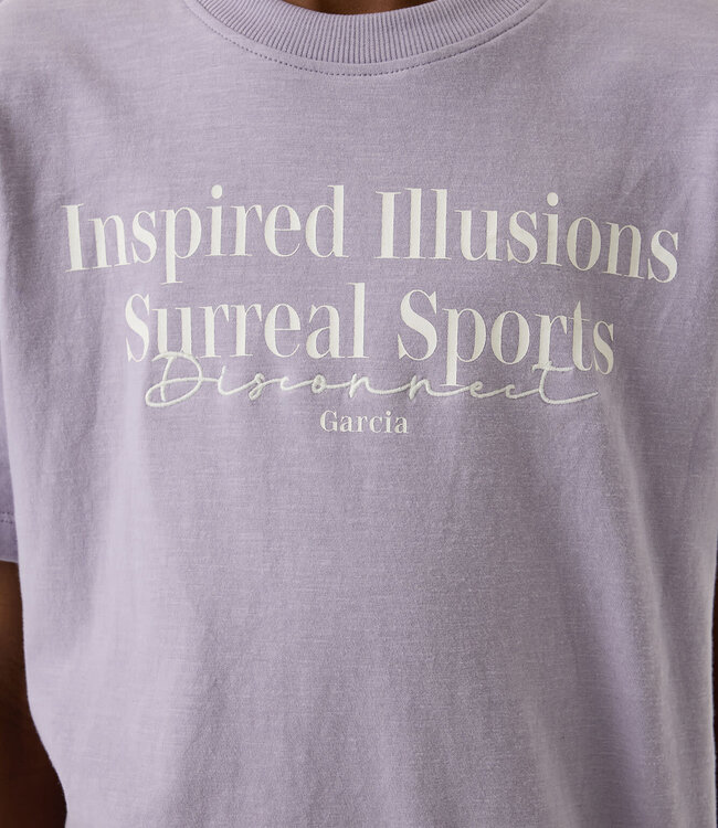 GARCIA T-Shirt GARCIA BOYS MISTY LILAC