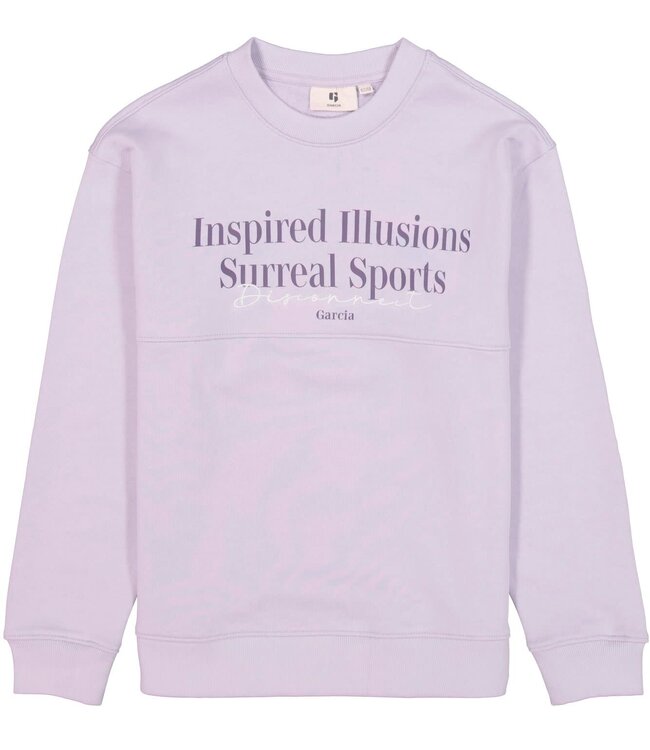 GARCIA Pull SWEATER GARCIA BOYS MISTY LILAC