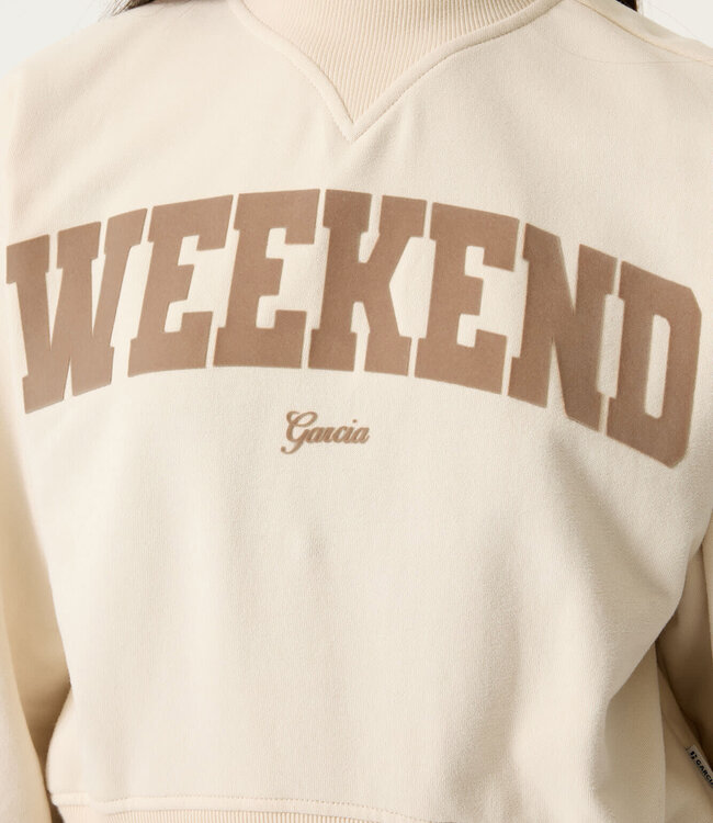 GARCIA Pull SWEATER GARCIA GIRLS ECRU