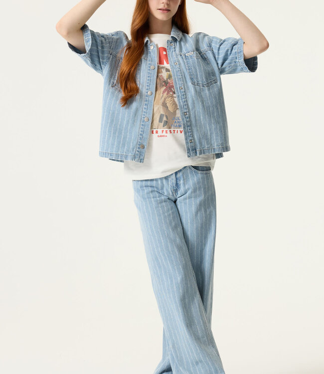 GARCIA Broek JEANS GARCIA GIRLS DENIM BLUE