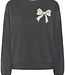 KAFFE Sweater ELENORA STRIK KAFFE BLACK OYSTER 108375