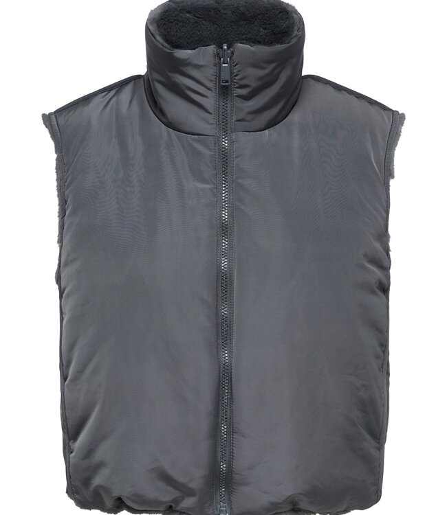 ONLY Vest TEDDY DANA ONLY BLACKENED PEARL