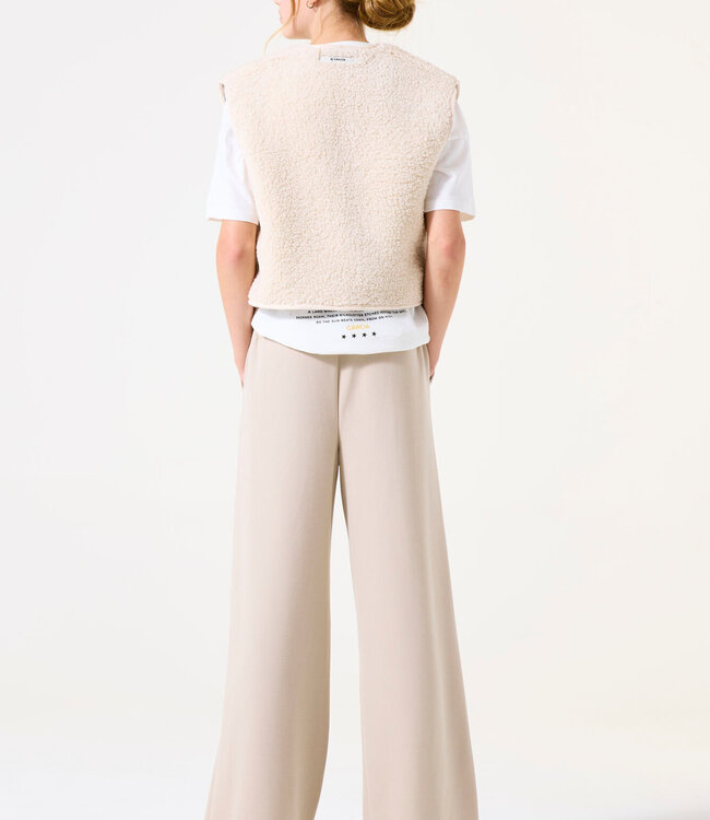 GARCIA Gilet VEST OMKEERBAAR GARCIA TEENS GIRLS LEOPARD / WHITE