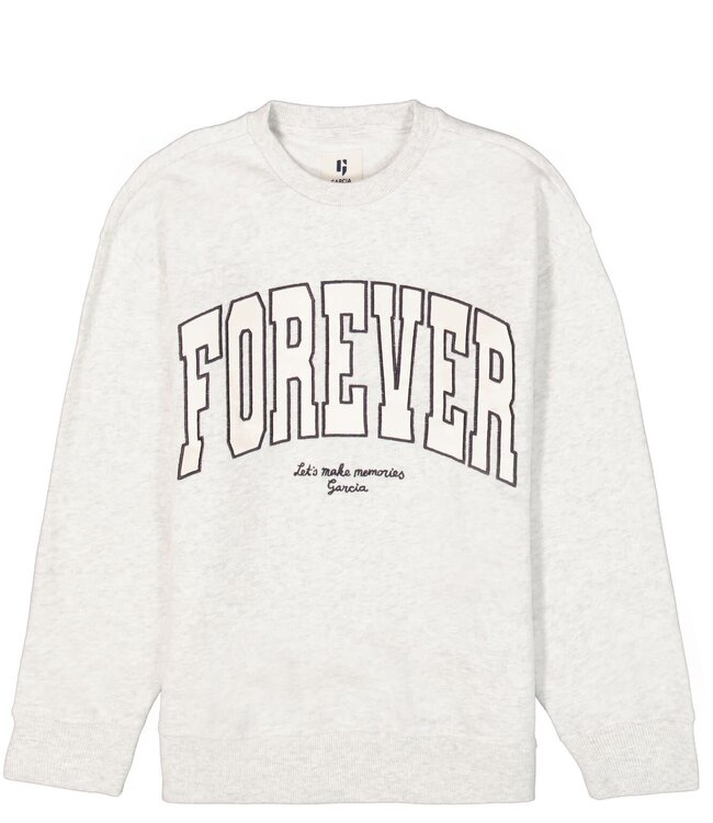 GARCIA Sweater FOREVER GARCIA LIGHT GREY