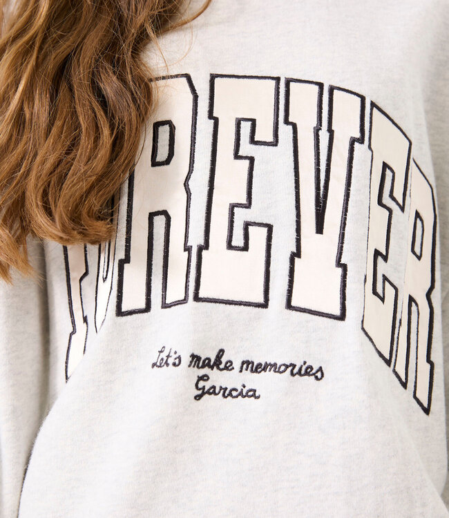 GARCIA Sweater FOREVER GARCIA LIGHT GREY