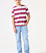 GARCIA T-Shirt STREEP GARCIA TEENS  BOYS FUSHIA WHITE