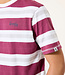 GARCIA T-Shirt STREEP GARCIA TEENS  BOYS FUSHIA WHITE
