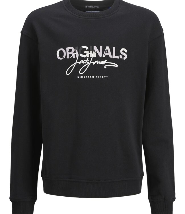 JACK & JONES KIDS Pull ARUBA Jack & Jones BLACK LOOSE