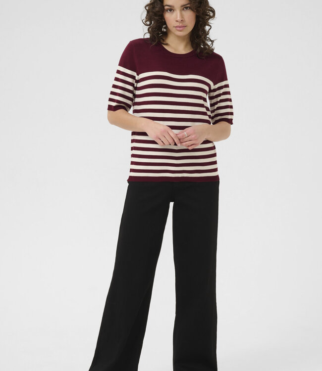 KAFFE T-Shirt LIZZA STRIPED KAFFE SPRING WINDSOR 108418