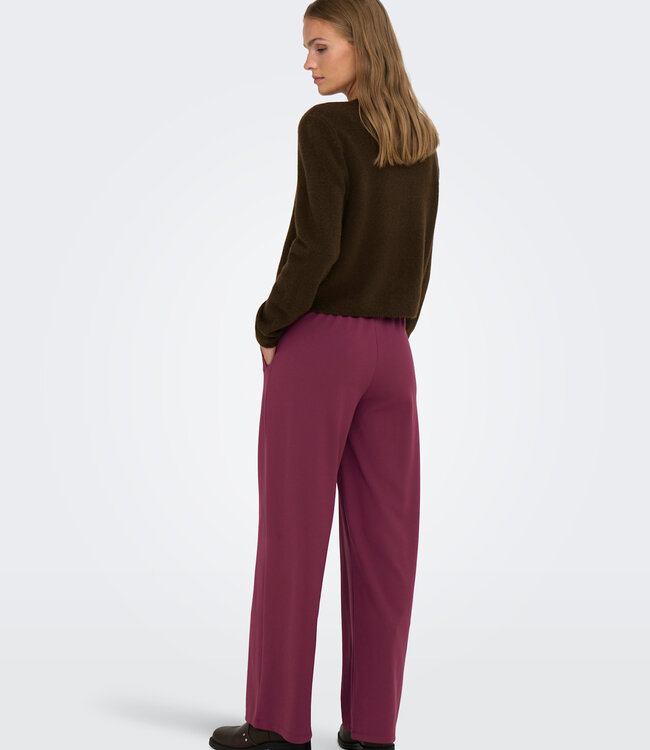 JDY Broek LOUISVILLE CATIA WIDE JDY MAROON