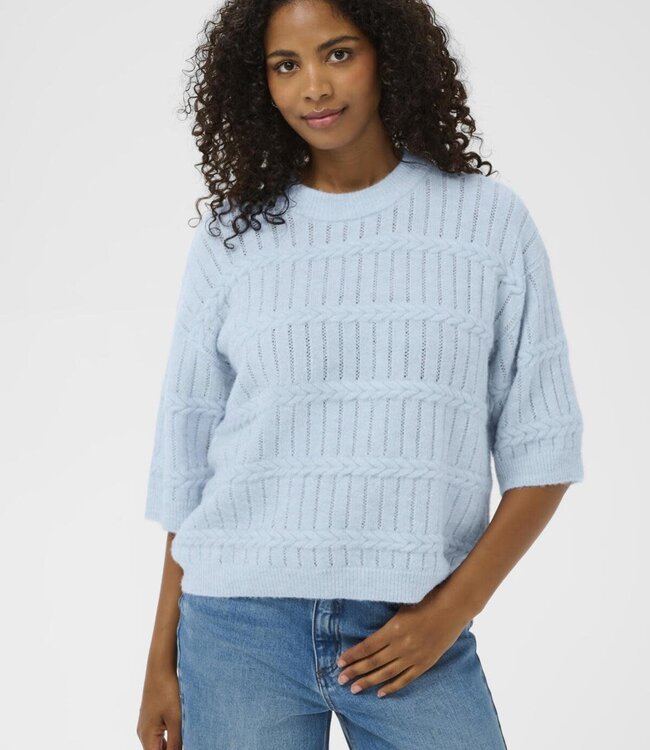 KAFFE Pull MONIA KAFFE POWDER BLUE 1442141