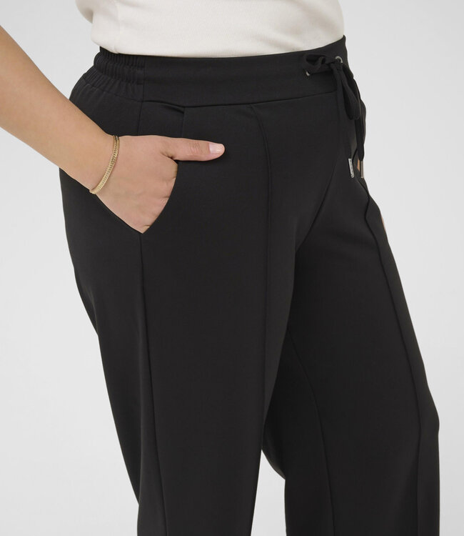 KAFFE CURVE Broek JENNA STRAIGHT KAFFE CURVE BLACK DEEP 100121