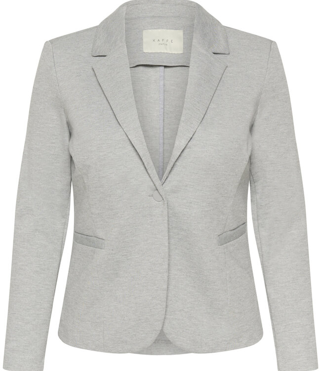 KAFFE CURVE Vest BLAZER JENNY KAFFE CURVE GREY MELANGE 100123