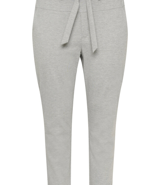 KAFFE CURVE Broek JENNY BELT KAFFE CURVE GREY MELANGE 100123