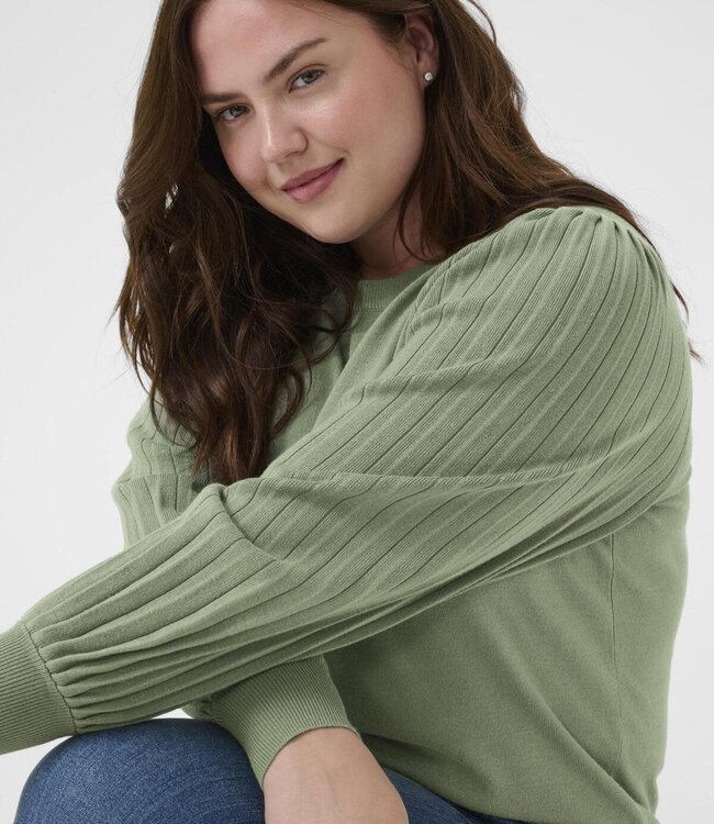 KAFFE CURVE Pull LONI KNIT KAFFE CURVE SEA SPRAY 176212