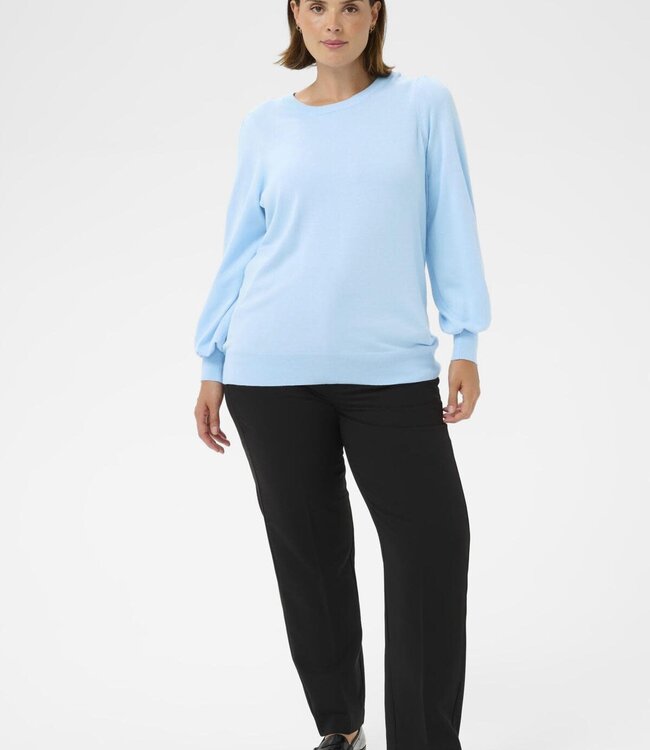 KAFFE CURVE Pull LIZZY  KAFFE CURVE POWDER BLUE 144214