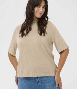 KAFFE CURVE Pull LIZZY TURTLENECK KAFFE CURVE FEATHER GRAY 1513051