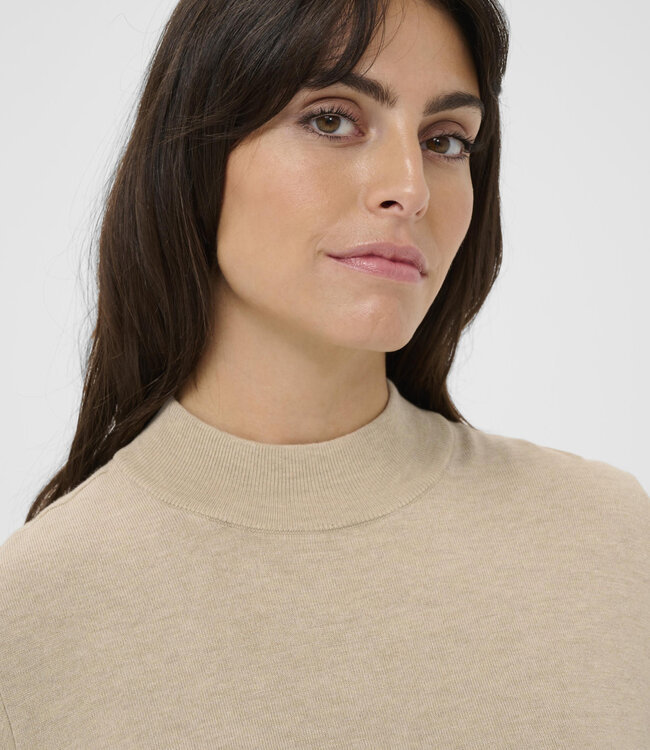 KAFFE CURVE Pull LIZZY TURTLENECK KAFFE CURVE FEATHER GRAY 1513051