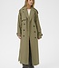 KAFFE Jas VALENTINA TRENCH KAFFE DUSKY GREEN 170517