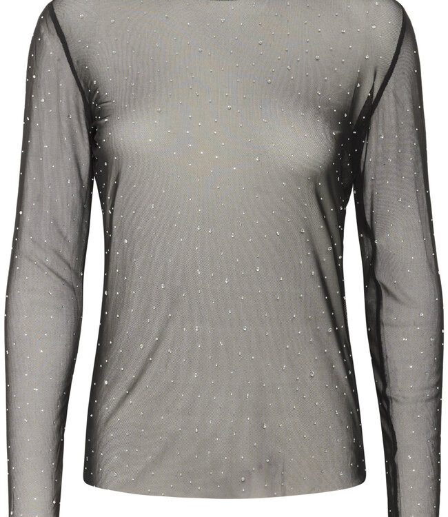 KAFFE T-Shirt STINNA KAFFE BLAK DEEP 106822