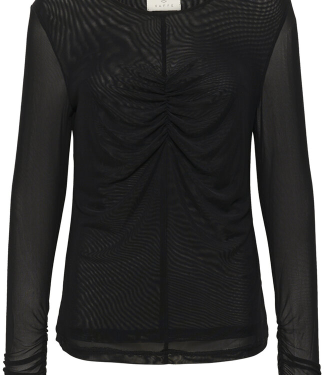 KAFFE T-Shirt CHAI KAFFE BLACK DEEP 100121