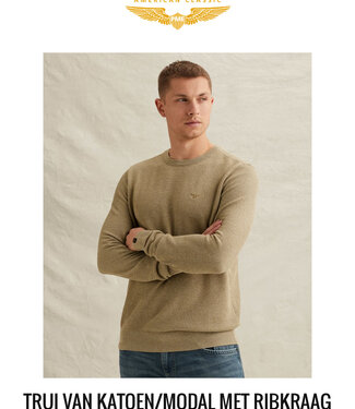 PME LEGEND Pull R-NECK COTTON MODAL PME LEGEND ELMWOOD