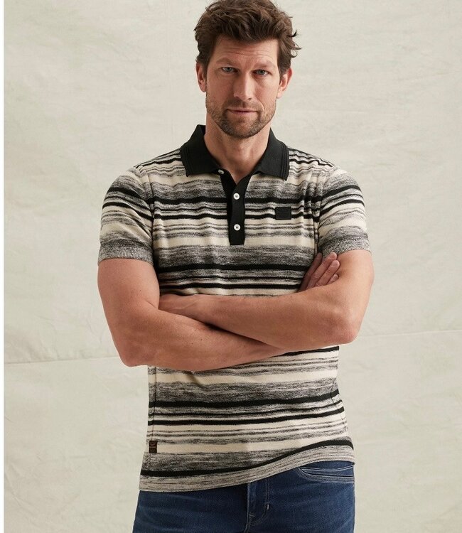 PME LEGEND Polo COTTON SLUB GRADIENT PME LEGEND SALUTE