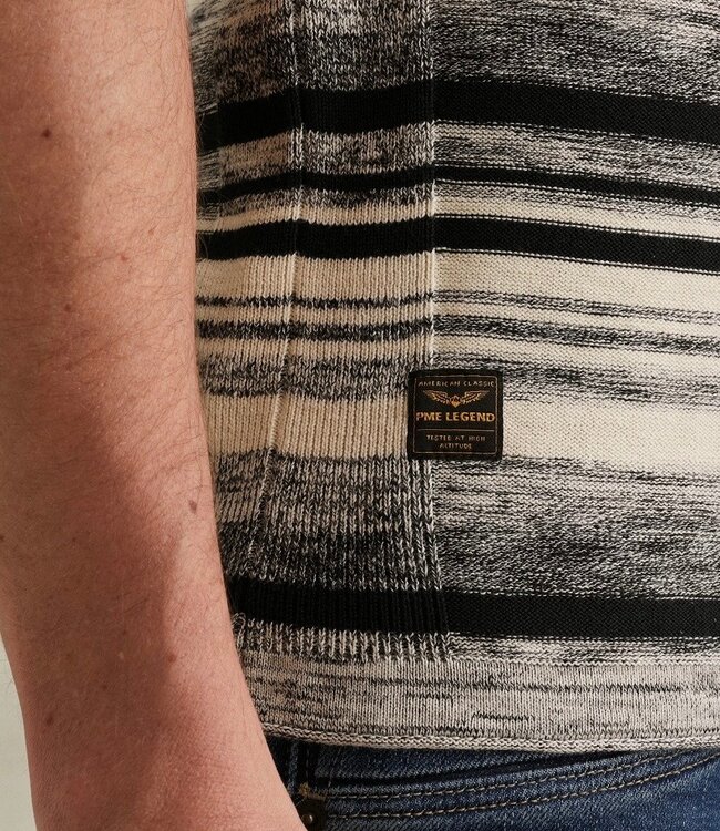 PME LEGEND Polo COTTON SLUB GRADIENT PME LEGEND SALUTE