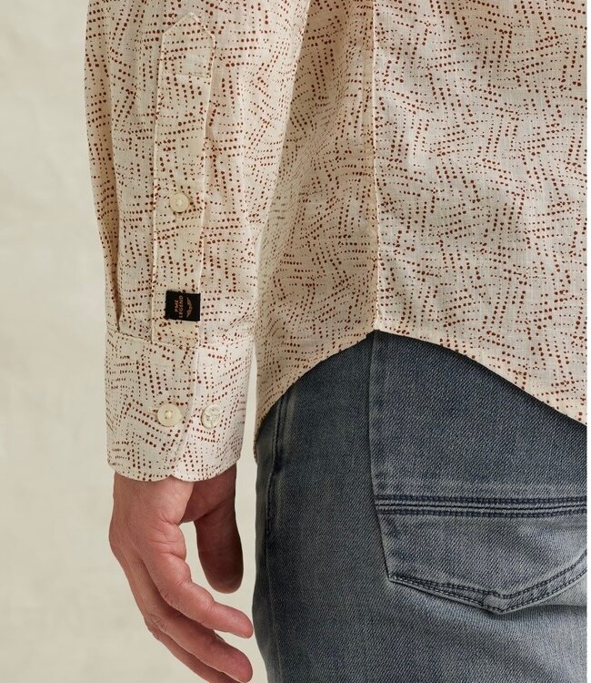 PME LEGEND Hemd CTN SLUB PME LEGEND BONE WHITE