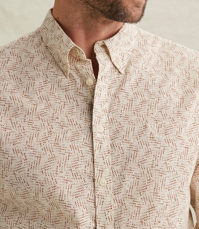 PME LEGEND Hemd CTN SLUB PME LEGEND BONE WHITE