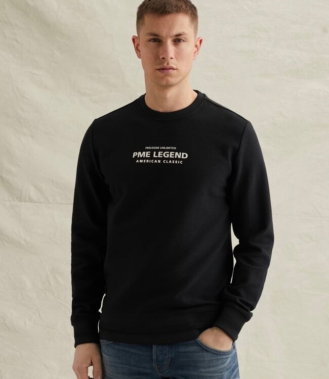 PME LEGEND Pull CREWNECK COTTON BLEND PME LEGEND SALUTE