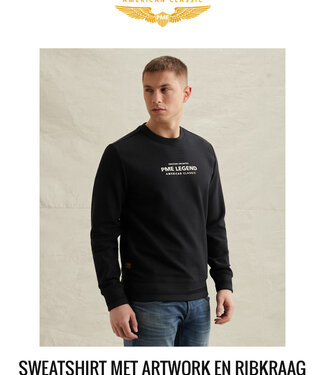 PME LEGEND Pull CREWNECK COTTON BLEND PME LEGEND SALUTE