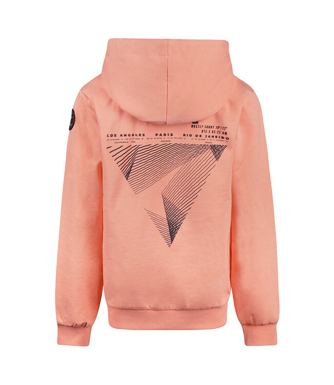 NO WAY MONDAY Hoodie SUNNY NO WAY MONDAY BOYS NEON CORAL