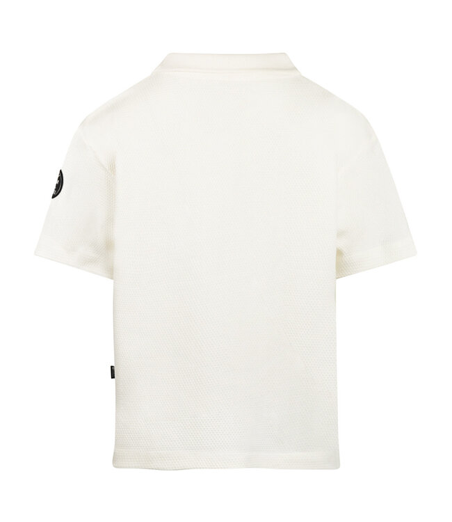 NO WAY MONDAY Polo POPCORN NO WAY MONDAY BOYS OFF WHITE