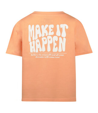 NO WAY MONDAY T-Shirt MAKE IT HAPPEN NO WAY MONDAY GIRLS ORANGE