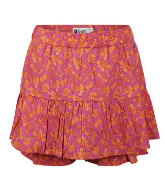 NO WAY MONDAY Skort FLOWERS NO WAY MONDAY GIRLS FUSHIA