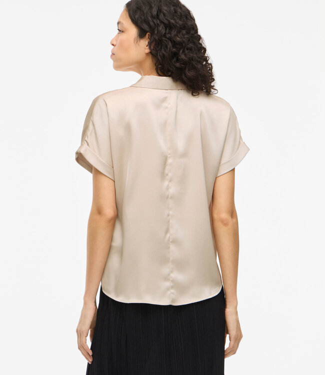 VILA Blouse RAVENNA VILA CEMENT
